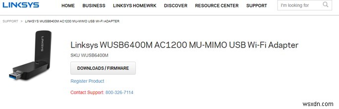 Linksys WUSB6400M 드라이버 다운로드 및 설치 방법 