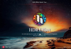이미지의 노이즈를 제거하고 아름다운 HDR 사진을 만드는 방법