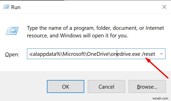 바로 가기 오류를 이동할 수 없는 OneDrive 수정 방법