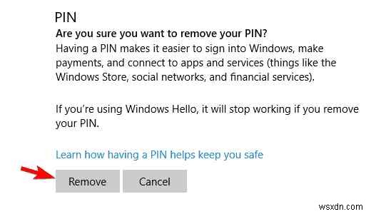Windows 10에서 PIN이 작동하지 않습니까? 해결책은 다음과 같습니다!