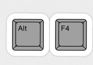 Windows 11에서 작동하지 않는 Alt + F4 키보드 단축키 수정 방법