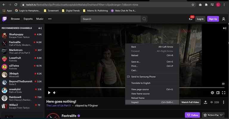 Twitch 클립 다운로드 방법