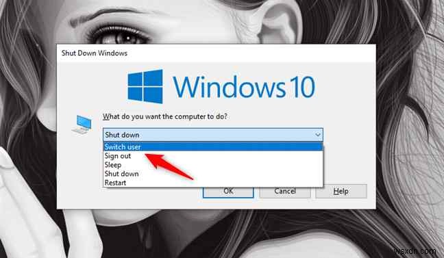 Windows 10에서 사용자 계정을 전환하는 방법