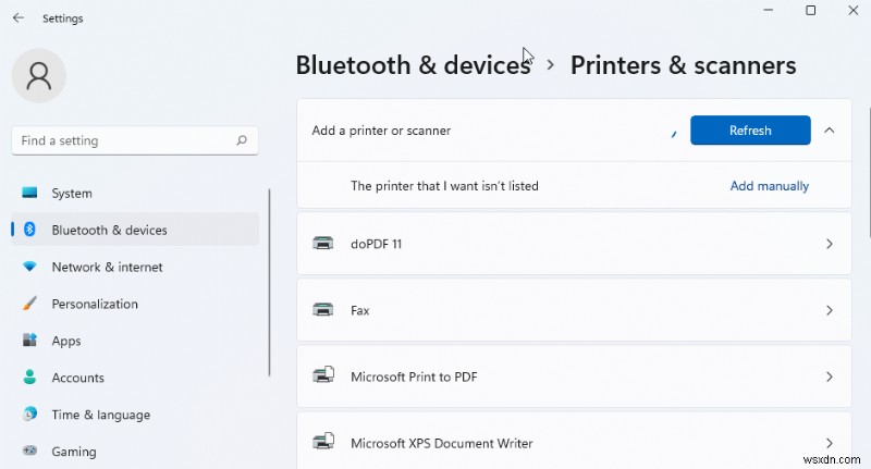 Windows 11/10에서 누락된 PDF 인쇄 기능을 수정하는 방법은 무엇입니까?