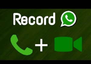 Windows PC에서 WhatsApp 화상 통화를 녹음하는 방법