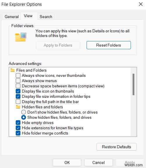 Windows 11에서 작동하지 않는 미리보기 창을 수정하는 방법