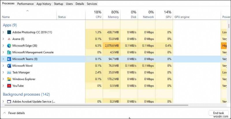 Windows PC에서 충돌하는 Microsoft Teams를 수정하는 방법