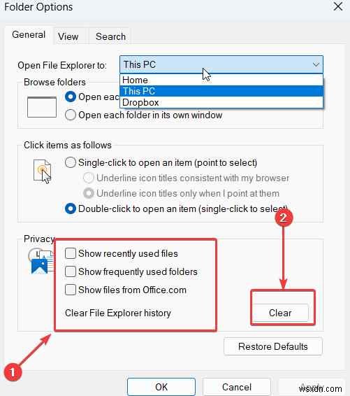 Windows 11에서 느린 파일 탐색기를 수정하는 방법