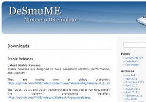 PC용 최고의 Nintendo DS 에뮬레이터 9개