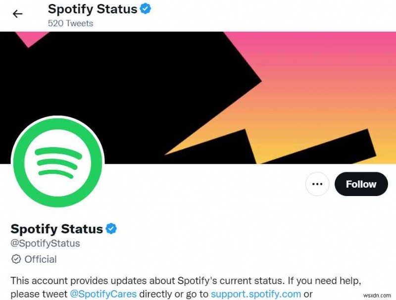 Spotify 로그인 오류 수정 방법