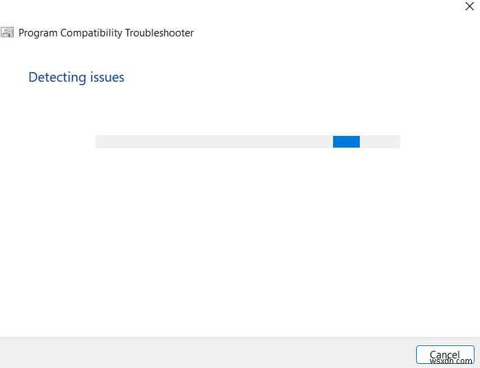 Windows 11에서 작동하지 않는 호환성 문제 해결사를 수정하는 방법