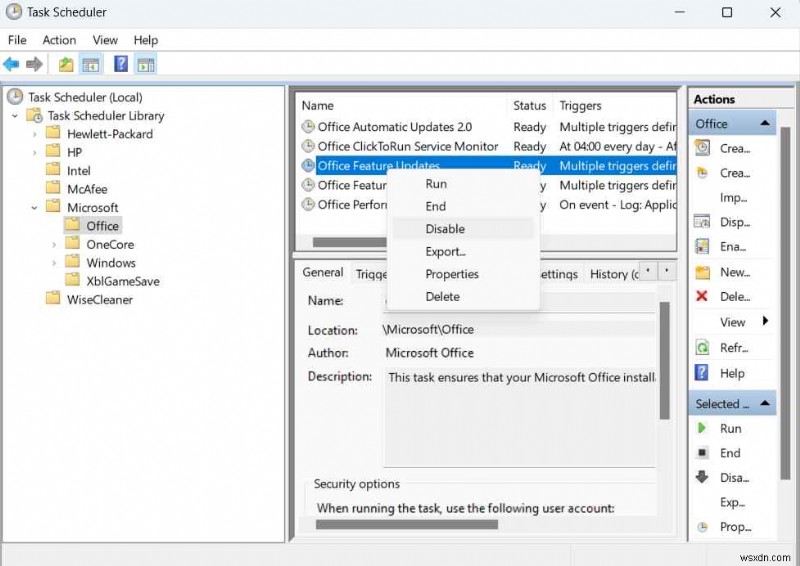 Microsoft Office SDX Helper 높은 디스크 또는 CPU 사용량을 수정하는 7가지 방법