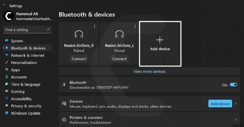 Windows 11에서 블루투스를 켜는 방법은 무엇입니까? [가이드]