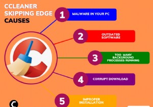 Windows 11에서 CCleaner Microsoft Edge를 건너뛰나요?