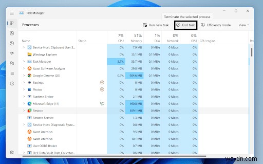 Windows 11에서 Restoro가 제거되지 않습니까? 4가지 최고의 수정!