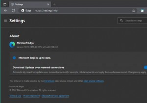 Windows 11에서 현재 사용 중인 Microsoft Edge 브라우저 버전 확인하는 방법