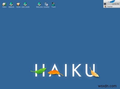 Haiku - BeOS의 오픈 소스 재현