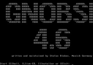 GNOBSD - 시작