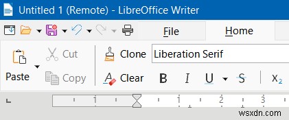 LibreOffice 7.3 검토 - 전환점이 아님