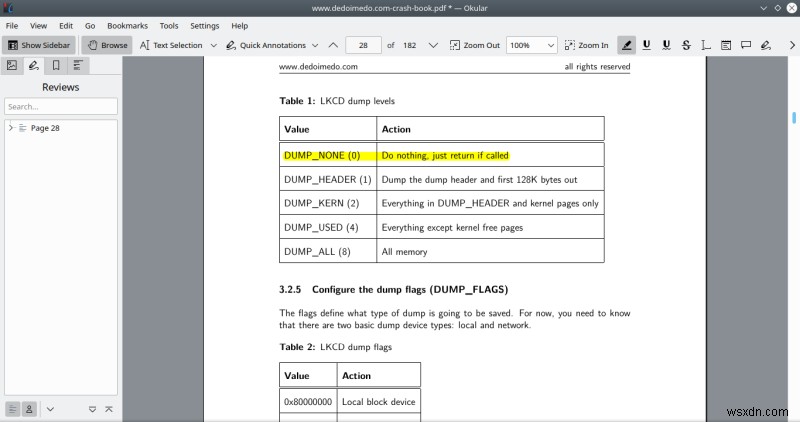 Okular에서 PDF 파일을 수정하는 방법 - 자습서