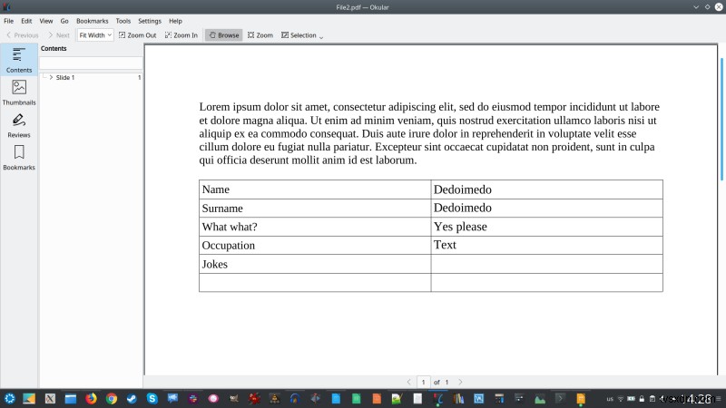 LibreOffice를 사용하여 Linux에서 PDF 양식을 편집하는 방법