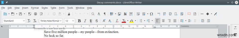 플라즈마 환경에서 LibreOffice의 생산성 향상