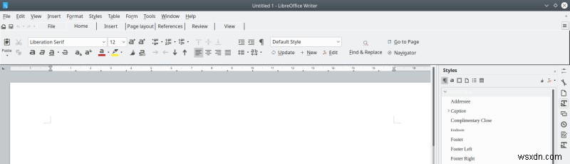 플라즈마 환경에서 LibreOffice의 생산성 향상