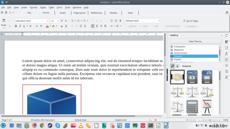 LibreOffice 6.0 - 선함, 우아함, 위대한 불의 글꼴!