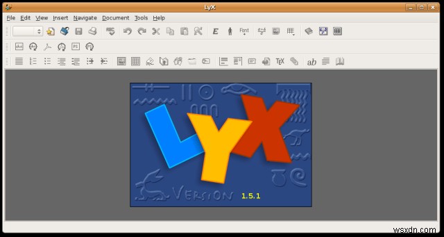 LyX - 강력한 문서 프로세서