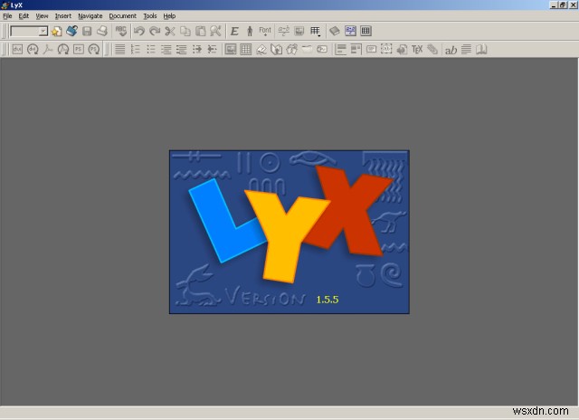 LyX - 강력한 문서 프로세서