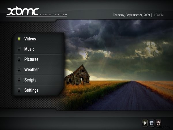 XBMC 미디어 센터