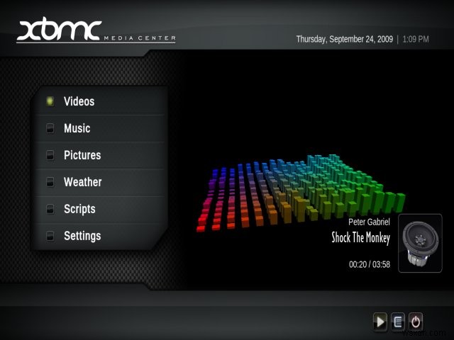 XBMC 미디어 센터