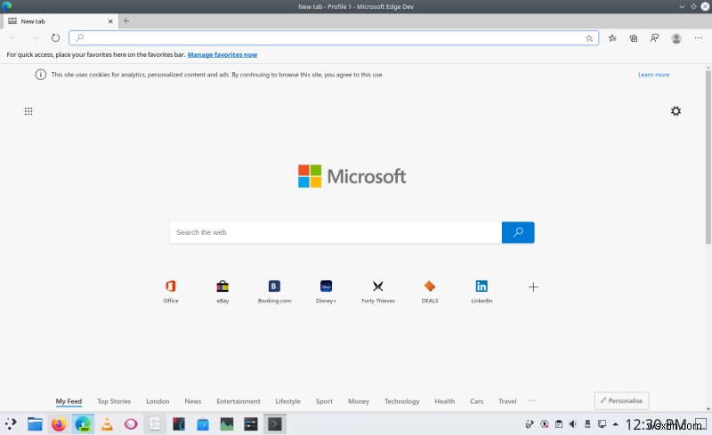 Linux용 Microsoft Edge - 도전자 등장