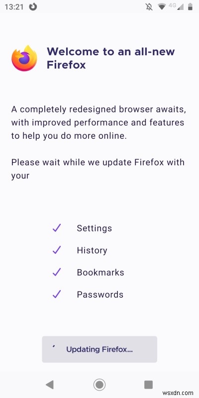 Android의 Firefox 79 - 한 걸음 뒤로, 한 걸음 앞으로