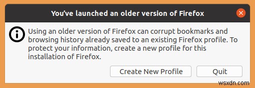 Firefox 및 이전 프로필 재사용 방법