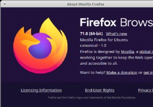 Firefox 71 &72 - 오래된 불이 다시 돌아왔습니다.