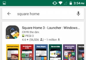 Android를 Windows Phone처럼 보이게 만들기 - 2019 테스트