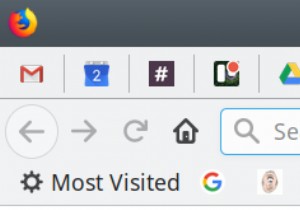 Firefox 고정 탭의 모양 및 느낌 변경