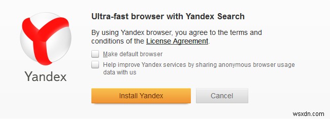 Yandex 브라우저 리뷰