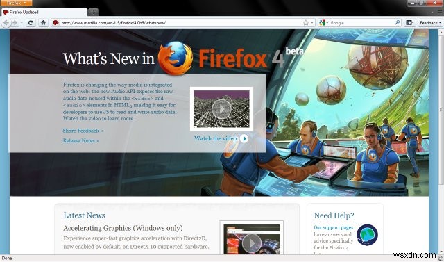 Firefox 4 대 Internet Explorer 9 - 정면으로 맞서십시오!