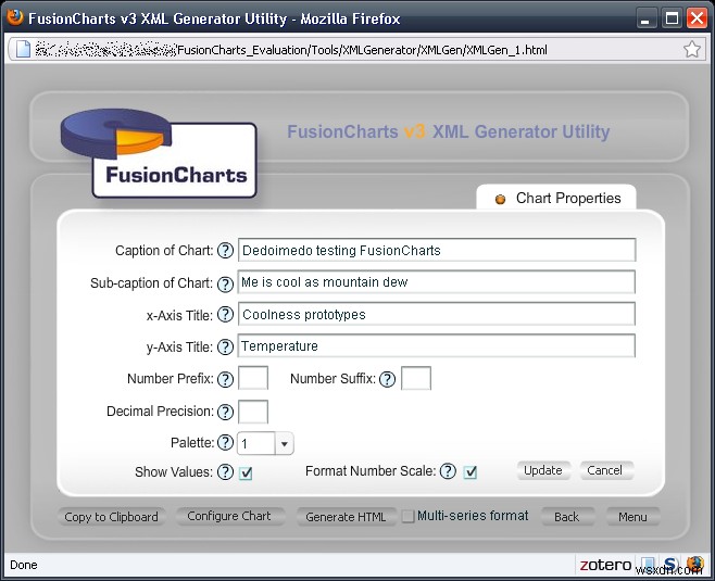 FusionCharts로 멋진 그래프 만들기