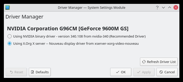 내 2009년 LG 노트북은 KDE 네온을 실행하고 있습니다.