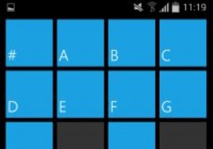 Android를 Windows Phone처럼 보이게 만들기