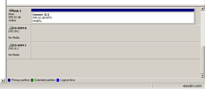 Western Digital 외장 디스크에서 숨겨진 가상 CD(VCD) 파티션을 제거하는 방법