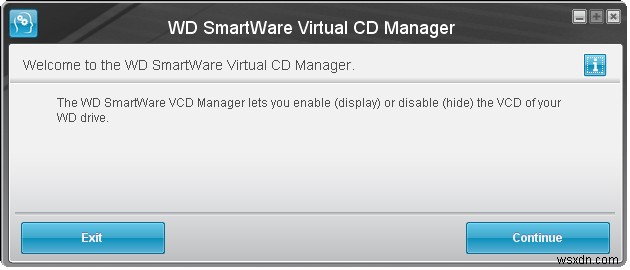 Western Digital 외장 디스크에서 숨겨진 가상 CD(VCD) 파티션을 제거하는 방법