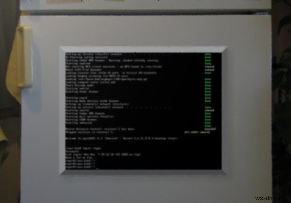 냉장고에서 Linux를 실행하세요!