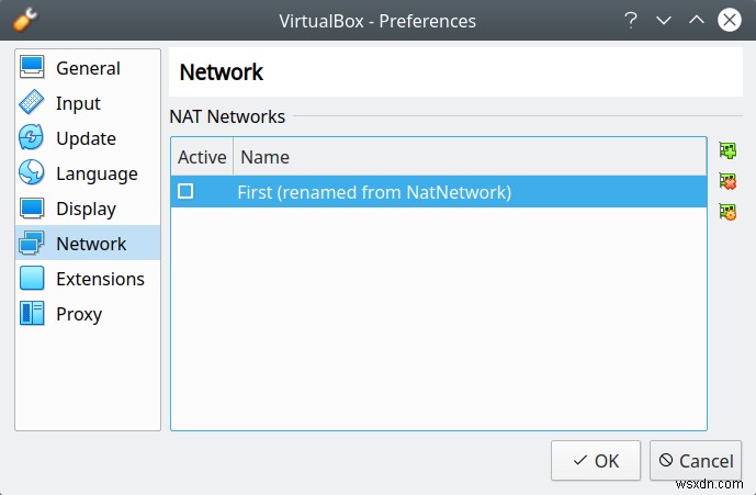 VirtualBox 및 NAT 네트워크 구성 자습서