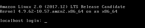 Amazon Linux 2 가상 머신 로그인 및 비밀번호