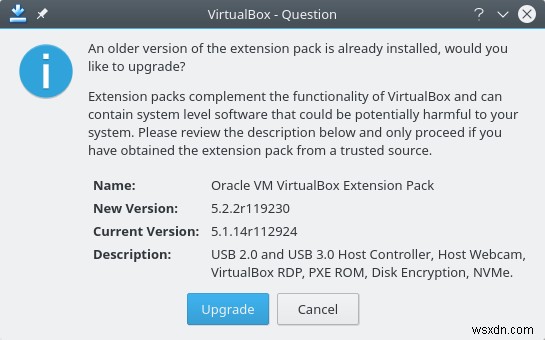 VirtualBox 5.2 개요 - 멋지고 실용적인 페이스리프트