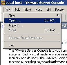 VMware Server에서 가상 머신을 복제하는 방법